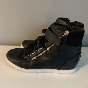 Black Hightop Shoes